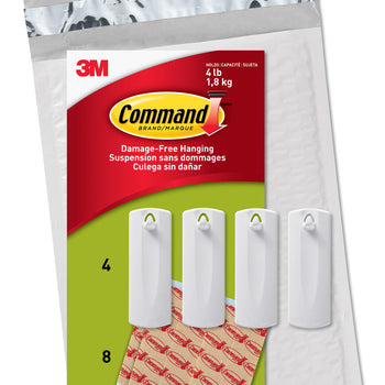 Command Sawtooth Picture Value Pack, 4 Hangers and 8 Strips, PH040-4NA