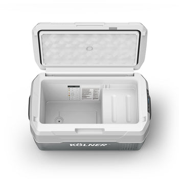 Kolner 20l Fridge Freezer Cooler 12/24/240v Camping Portable Kolner Esky Refrigerator - Grey