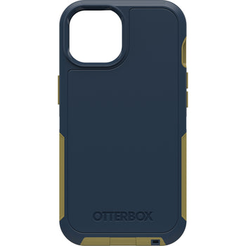 OTTERBOX Apple iPhone 13 Defender Series XT Case with MagSafe - Dark Mineral (Blue) (77-85891),Wireless charging compatible