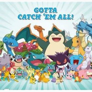 Pokemon All Time Favourites Poster