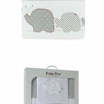 Bubba Blue Petit Elephant Bassinet/Cradle Sheet Set 75331