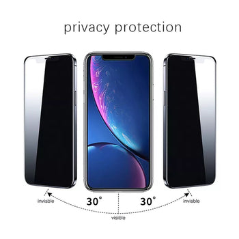 VOCTUS iPhone 14 Pro Max Privacy Tempered Glass Screen Protector 2Pcs (Raw) VT-SP-115-DW