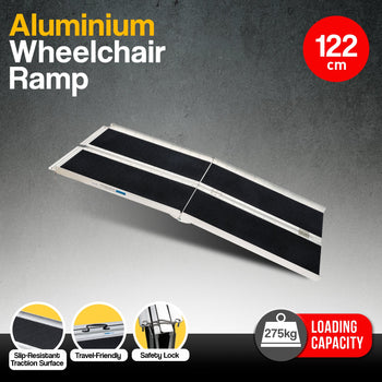 Rigg High-grip Aluminium Portable Wheelchair Ramp 4ft