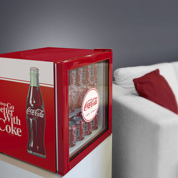 Husky 48L Glass Door Coca-Cola Coke Indoor Bar & Drinks Fridge (CKK48)