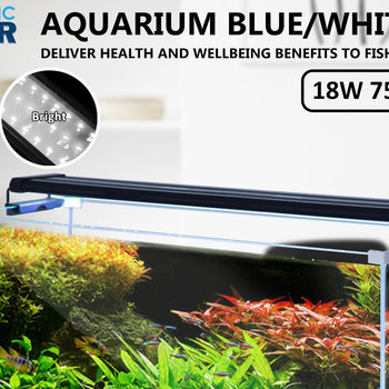 Dynamic Power 18W Aquarium Blue White LED Light for Tank 75-95cm