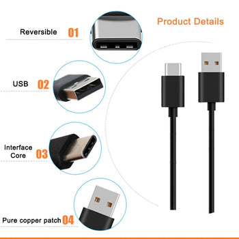 Mobax 40W USB C to Type C Charger Cable PD Fast Charge Lead For Samsung Huawei