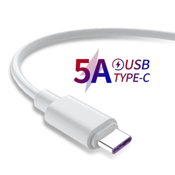 Mobax 40W USB Type-C 5X Fast Charging Cable Charger cord For Samsung Huawei Vivo