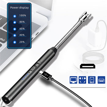 Mountgear 360 Degree Elbow Arc Ignition Gun USB Charging Windproof Portable Electronic Igniter