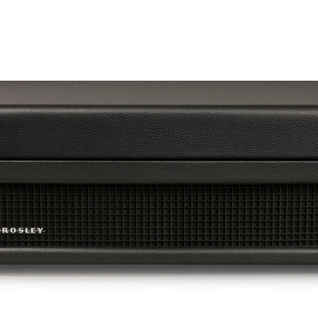 Crosley Voyager Bluetooth Portable Turntable - Black + Bundled HolySmoke Bluetooth Retro Speaker - Black