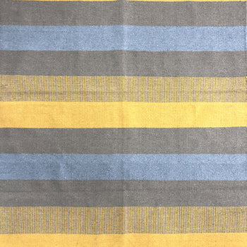 Blue/Green/yellow kilim rug 150x220 cm