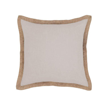J Elliot Home Hampton Linen Cushion Cover 50 x 50 cm Pale Linen